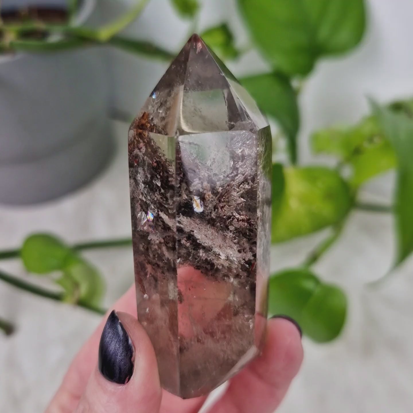 B-grade garden quartz tower CY