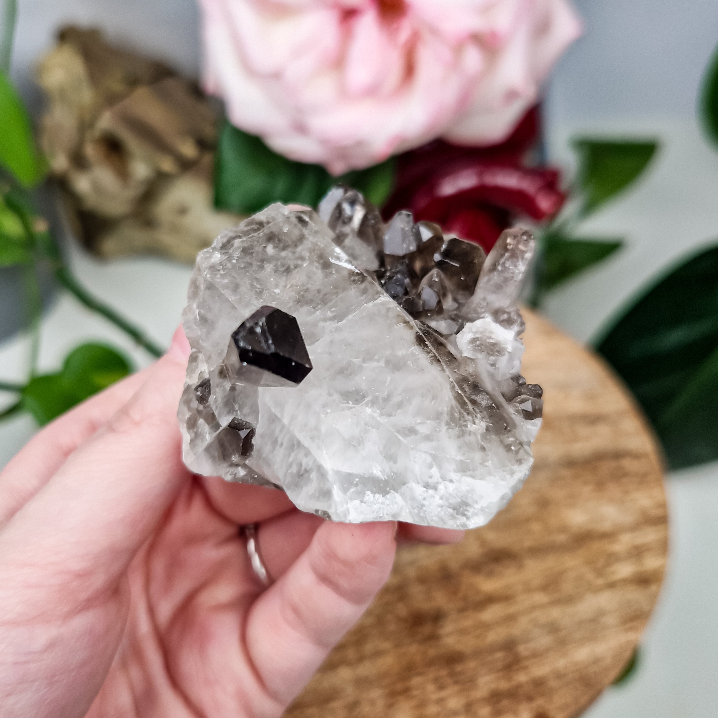 Rauchquarz Cluster A