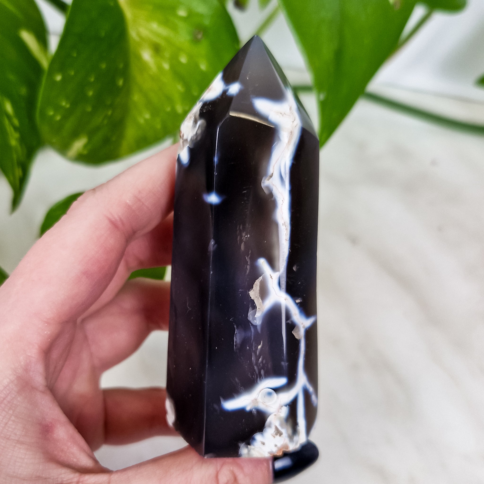 Orca Agate Tower (B-grade)