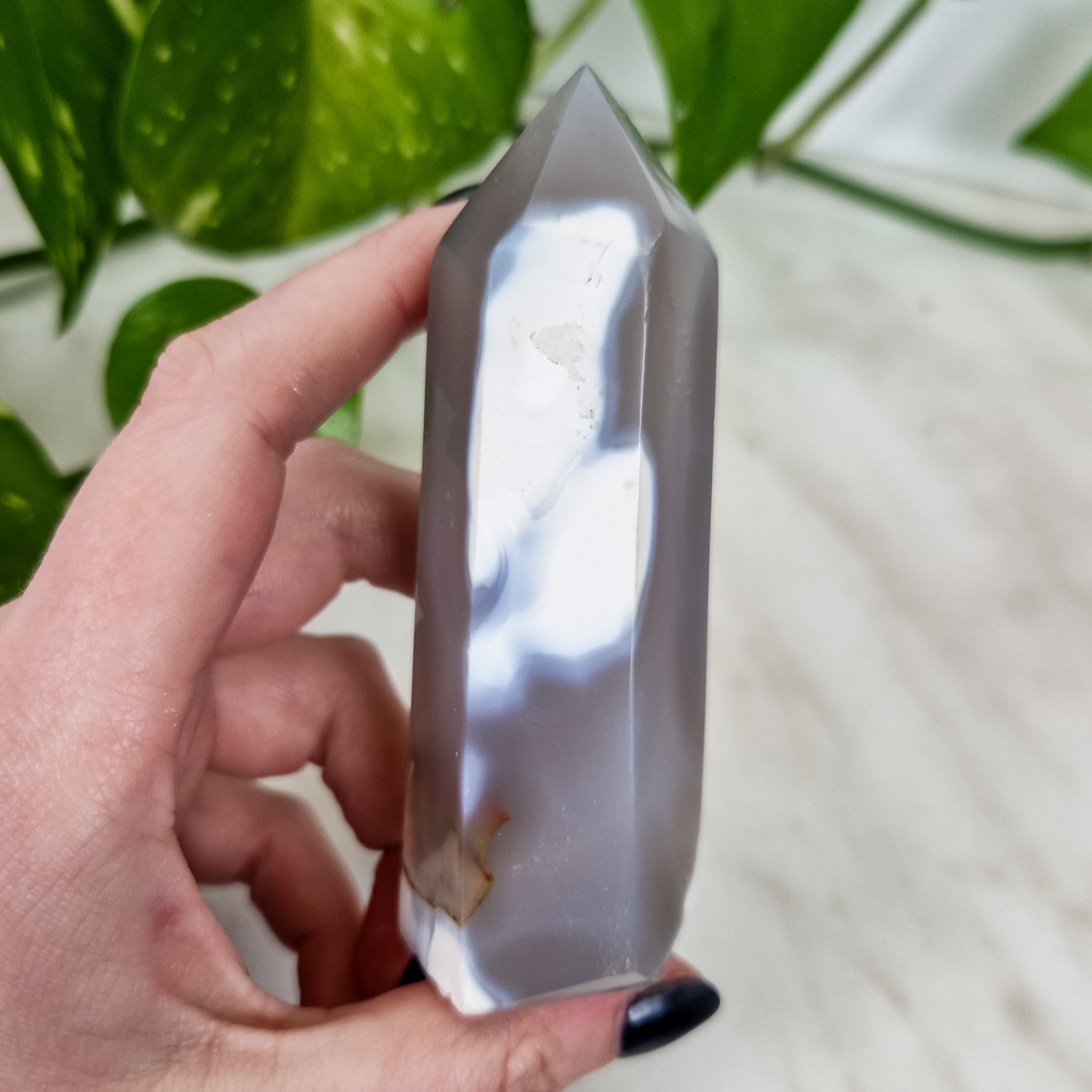 Orca Agate Tower (B-grade)