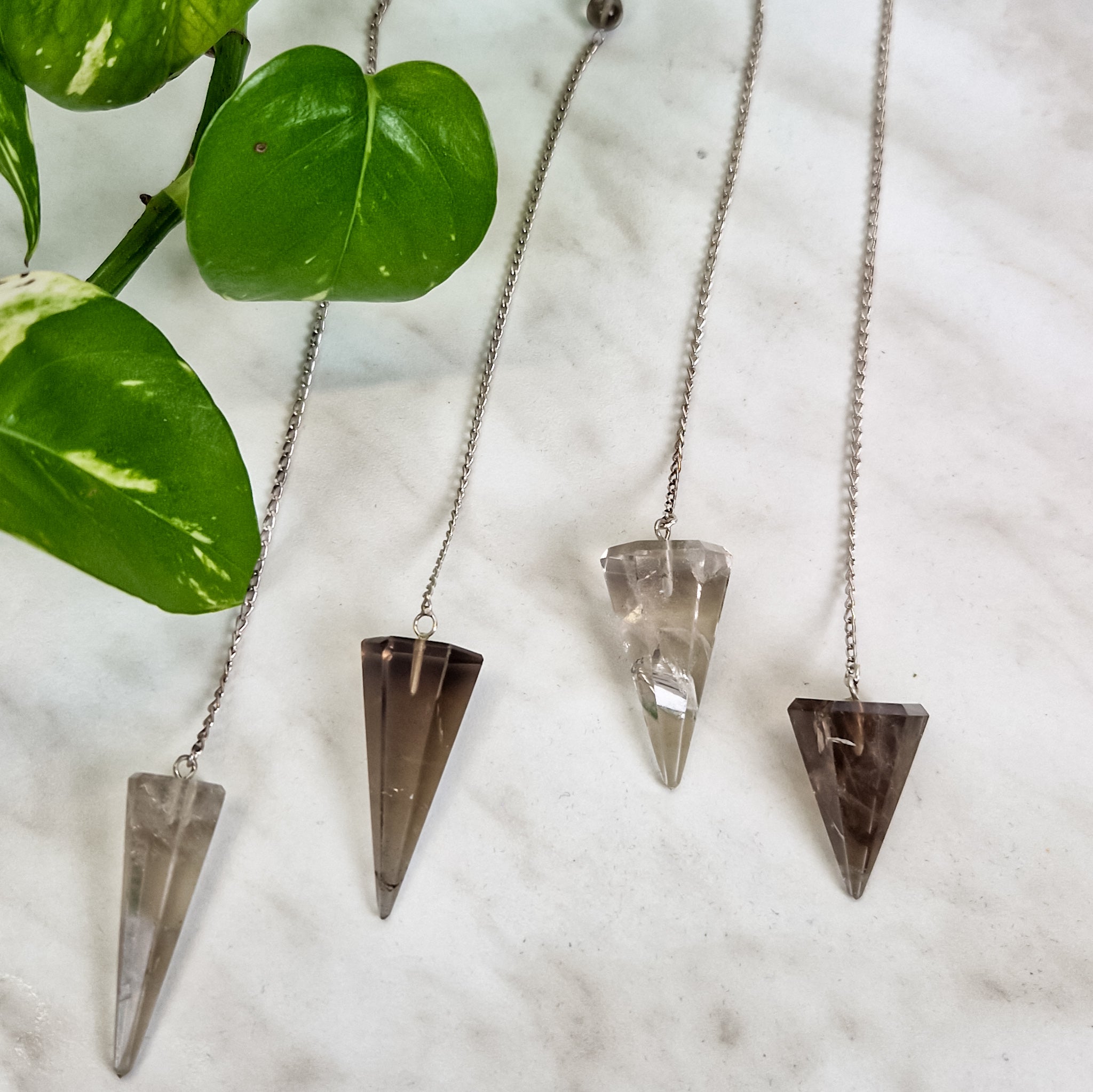 Pendulum smoky quartz