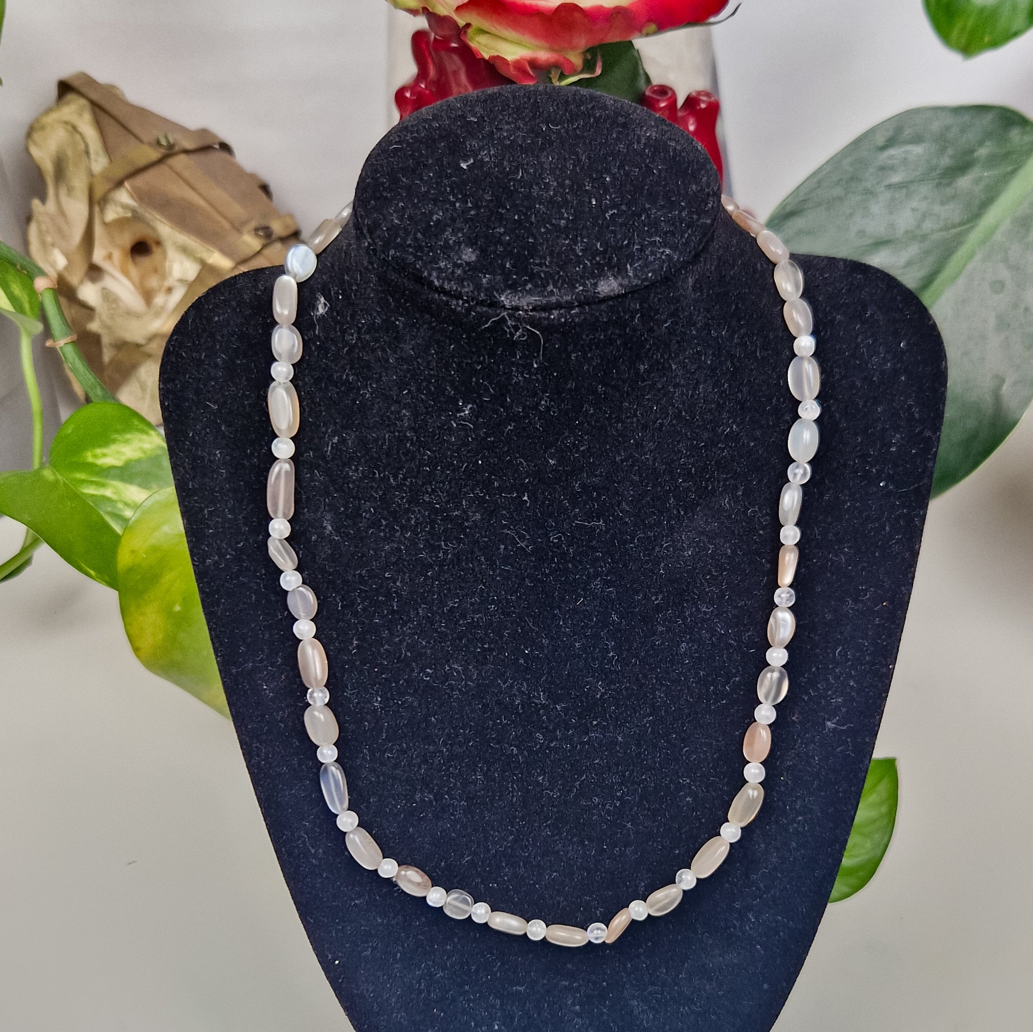 Mondstein Halskette 'Luna'