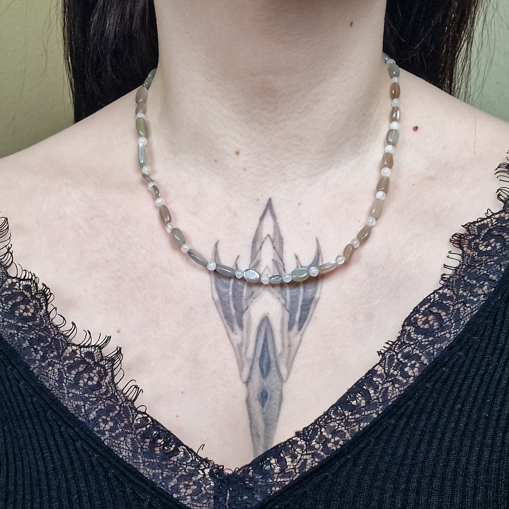 Mondstein Halskette 'Luna'