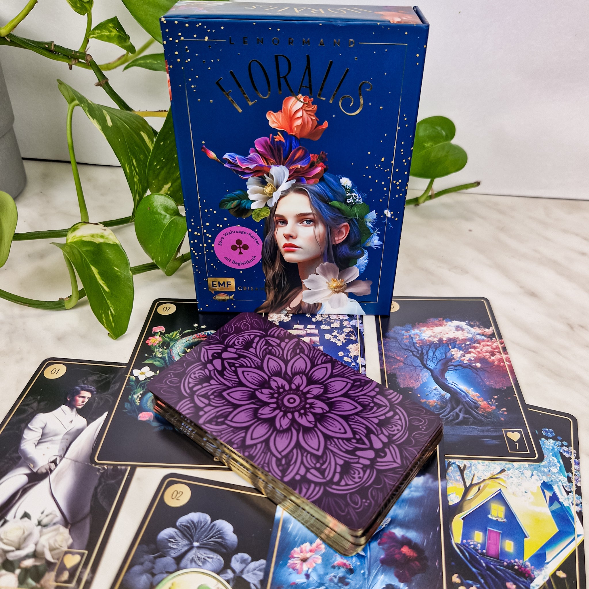 Lenormand card set: Floralis